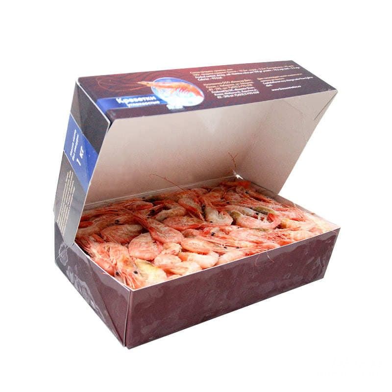 КОРОБКА 5 кг. Магаданские углохвостые креветки 140/200